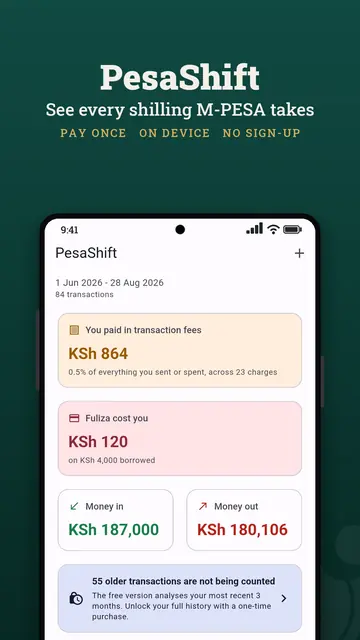 Screenshot 1 von PesaShift