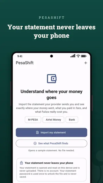 Screenshot 4 von PesaShift