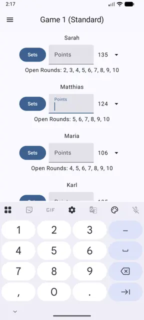 Screenshot 2 of Phase10Counter