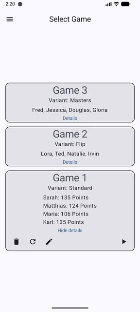Screenshot 4 of Phase10Counter