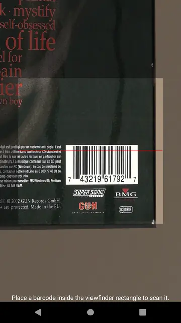Screenshot 2 von Picard Barcode Scanner