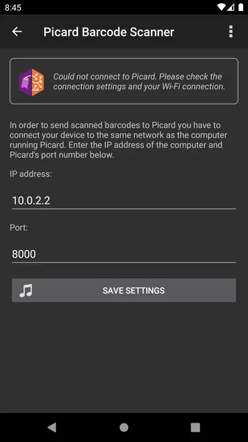 Screenshot 4 von Picard Barcode Scanner