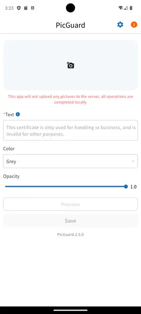 Screenshot 1 of PicGuard