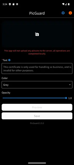 Screenshot 4 of PicGuard