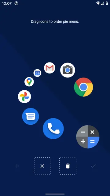 Screenshot 2 von Pie Launcher