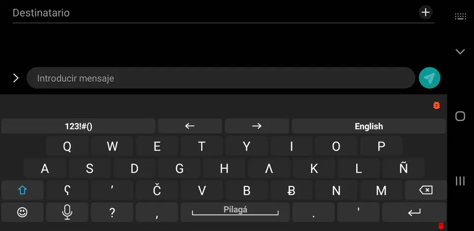 Screenshot 4 of Pilagá for AnySoftKeyboard
