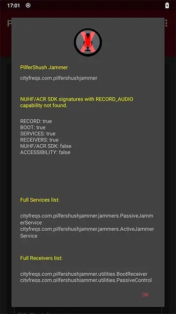 Screenshot 1 von PilferShush Jammer