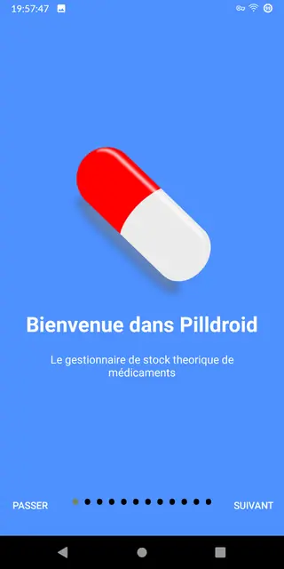 Screenshot 1 of Pilldroid