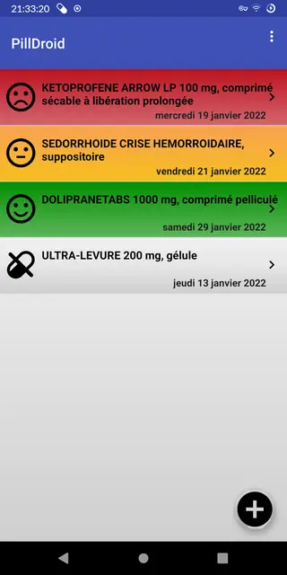 Screenshot 2 of Pilldroid
