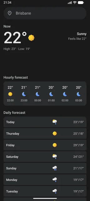 Screenshot 4 of Pimi widget