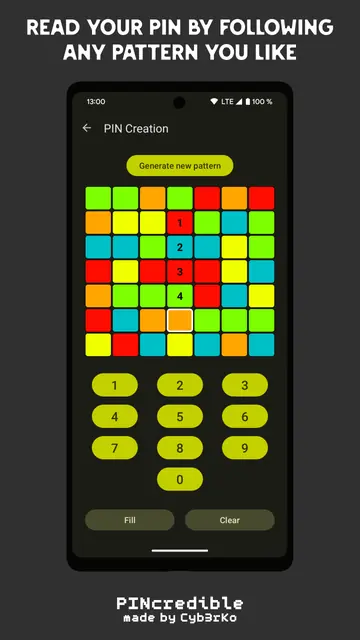 Screenshot 2 von PINcredible - Secure PIN vault