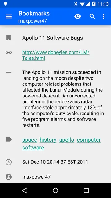 Screenshot 3 von PinDroid