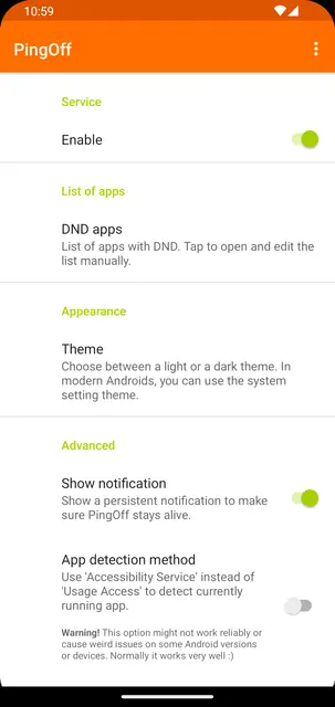 Screenshot 1 of PingOff