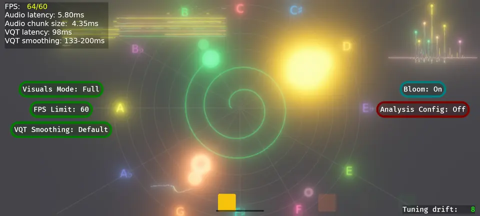 Screenshot 3 of PitchVis