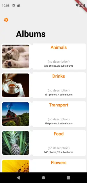Screenshot 1 of Piwigo NG