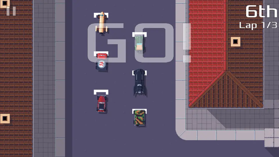Screenshot 1 von Pixel Wheels