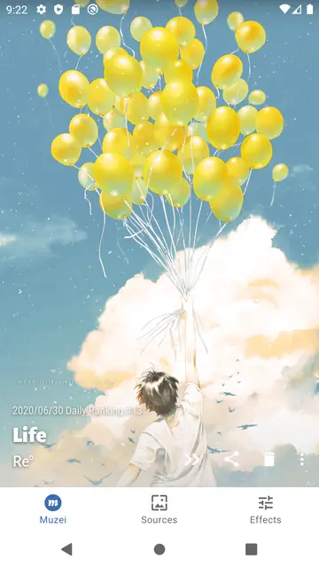 Screenshot 1 von Pixiv for Muzei 3