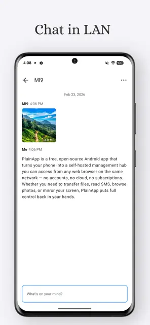 Screenshot 3 von PlainApp: Phone Web Portal