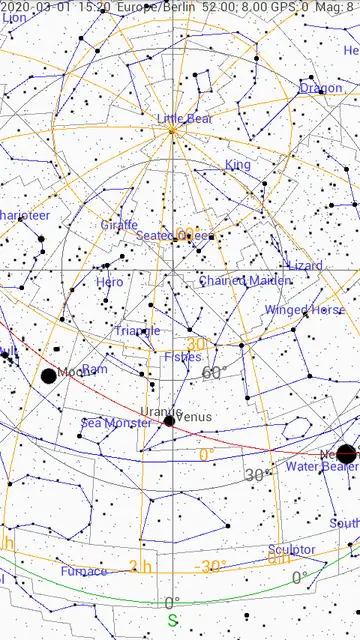 Screenshot 1 of Planisphere