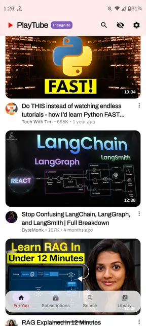 Screenshot 3 von PlayTube
