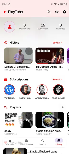 Screenshot 4 von PlayTube