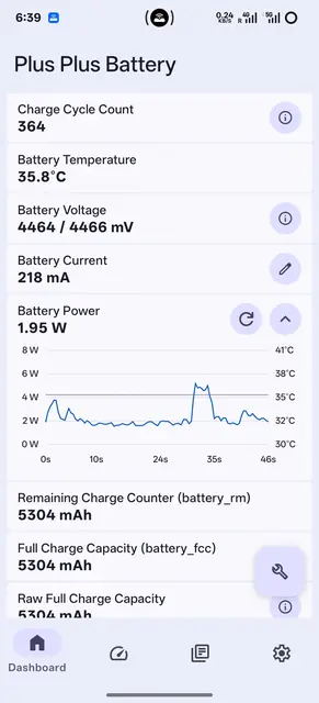 Screenshot 1 of Plus Plus Battery
