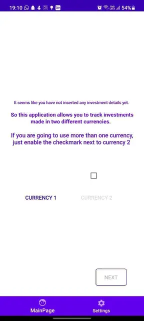 Screenshot 1 of Plutus - Investment Tracker