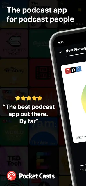 Screenshot 1 von Pocket Casts