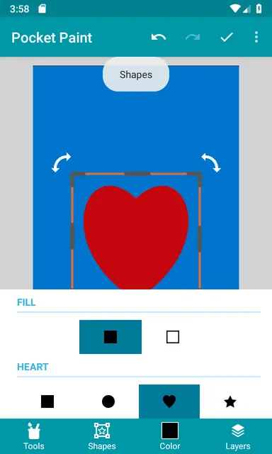 Screenshot 4 of Pocket Paint
