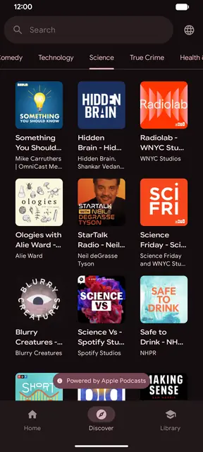 Screenshot 4 von podium (Podcasts)
