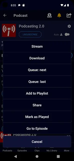 Screenshot 3 of Podverse