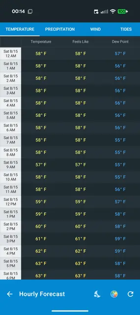 Screenshot 2 von Point Forecast