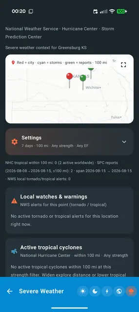 Screenshot 4 von Point Forecast