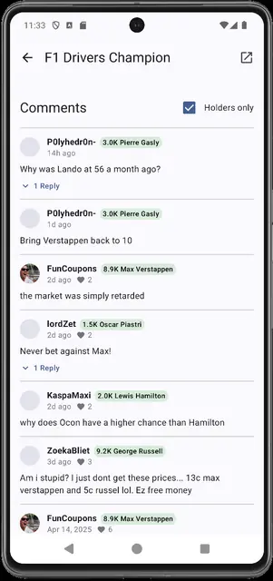Screenshot 4 of Polymarket Viewer
