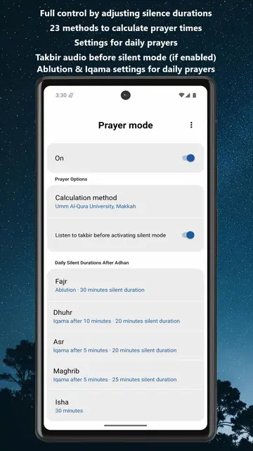 Screenshot 1 von Prayer mode