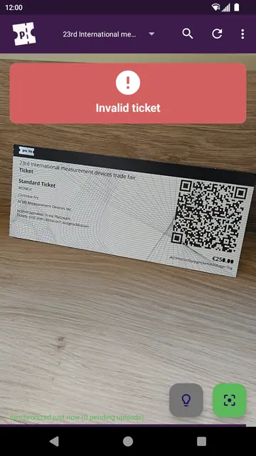 Screenshot 3 von pretixSCAN