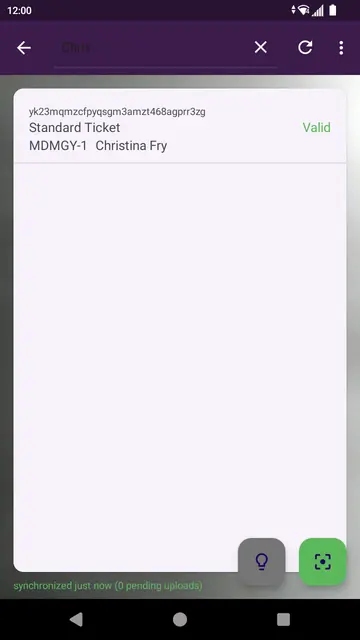 Screenshot 4 von pretixSCAN