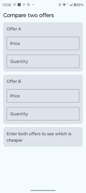 Screenshot 1 von PriceGrab