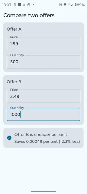 Screenshot 2 von PriceGrab