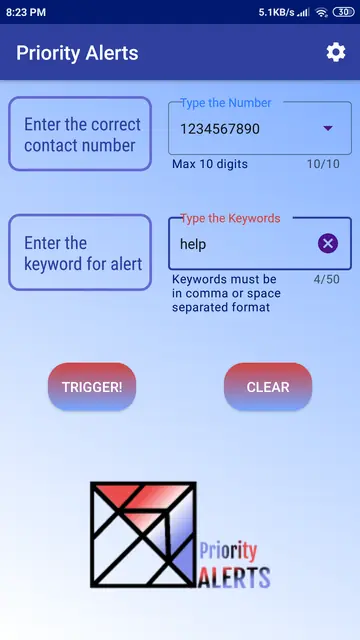 Screenshot 3 of Priority Alerts