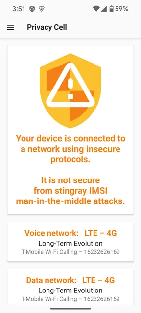 Screenshot 2 von Privacy Cell
