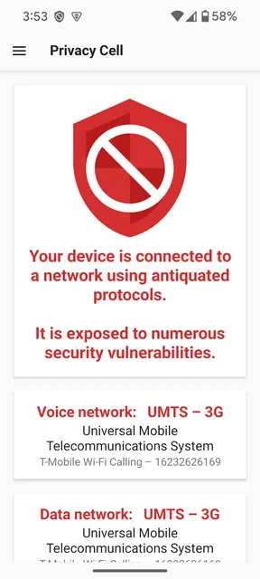 Screenshot 3 von Privacy Cell