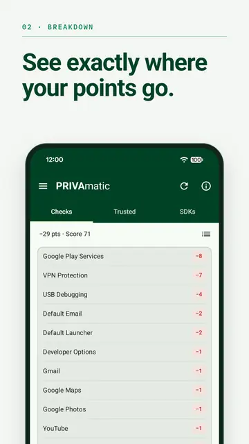 Screenshot 3 von Privamatic