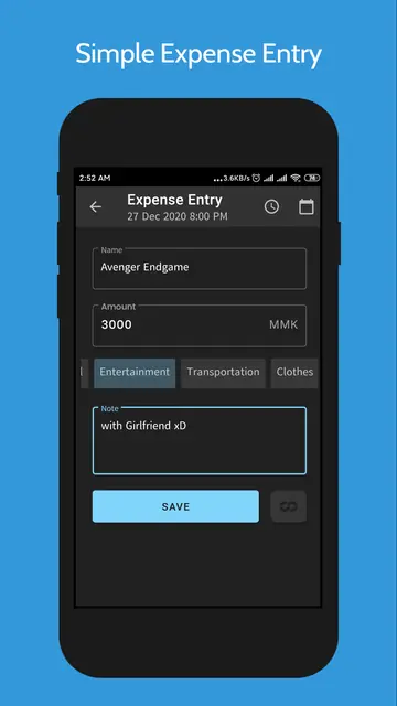Screenshot 2 of Pro Expense - Daily Finance Tracker