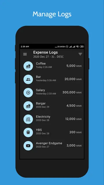 Screenshot 3 of Pro Expense - Daily Finance Tracker