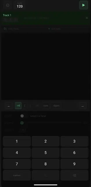 Screenshot 1 of Prog Metronome