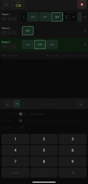 Screenshot 2 of Prog Metronome