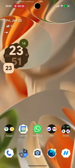 Screenshot 2 von Punch-hole Download Progress