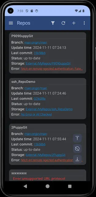 Screenshot 2 of PuppyGit