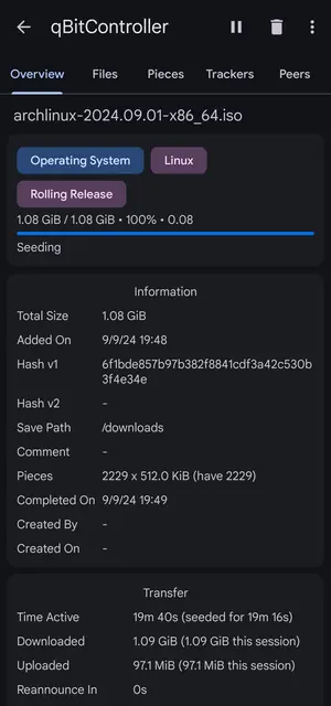 Screenshot 3 von qBitController
